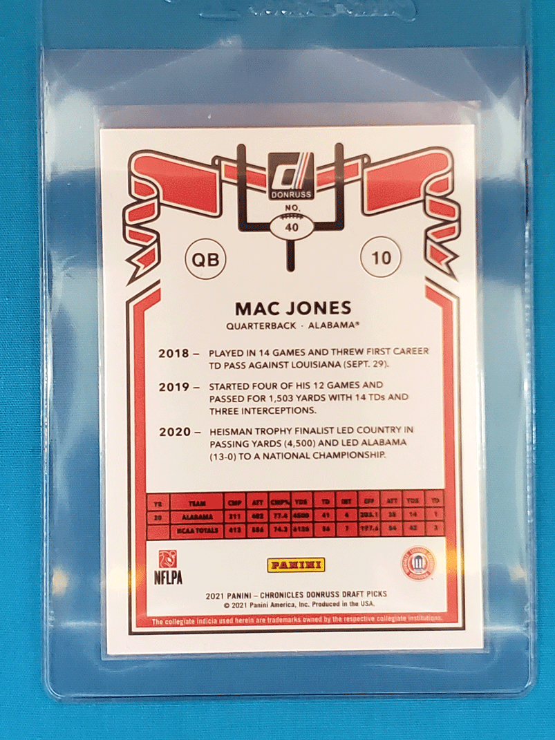 Mac Jones
