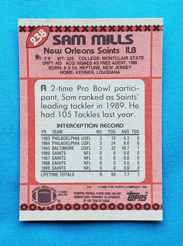 Sam Mills