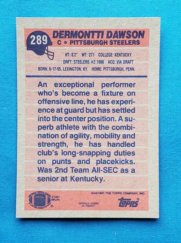 Dermontti Dawson